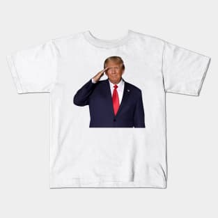 Trump back Save America Kids T-Shirt